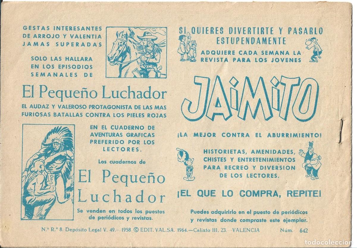 Tebeos: ROBERTO ALCAZAR ORIGINAL - NUM 642 - Foto 2