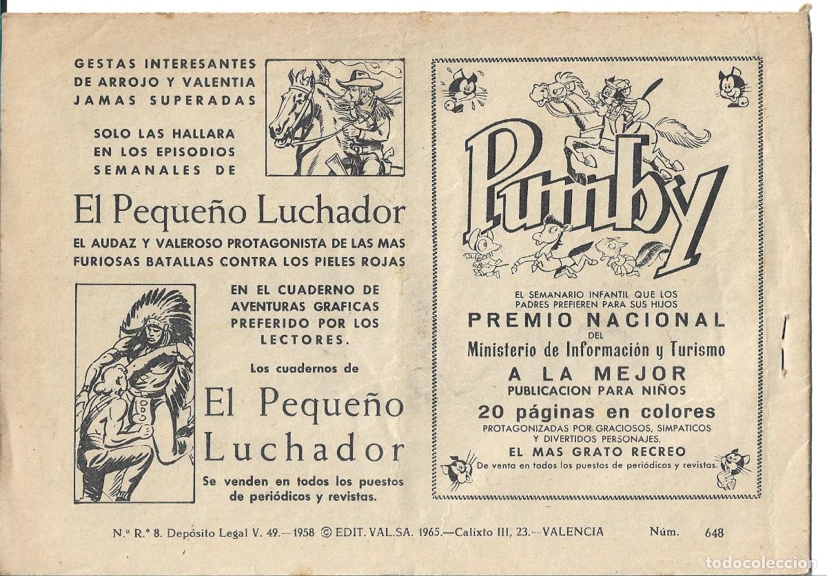 Tebeos: ROBERTO ALCAZAR ORIGINAL - NUM 648 - Foto 2