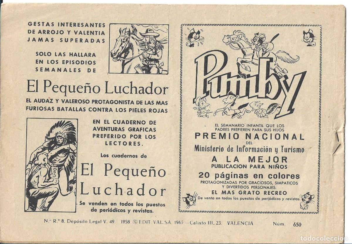 Tebeos: ROBERTO ALCAZAR ORIGINAL - NUM 650 - Foto 2