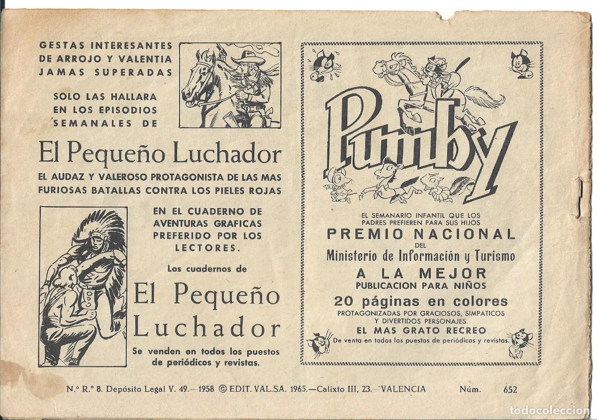 Tebeos: ROBERTO ALCAZAR ORIGINAL - NUM 652 - Foto 2