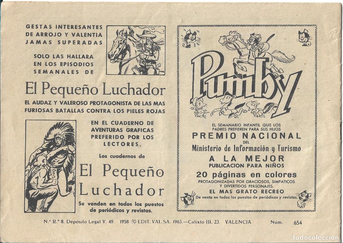 Tebeos: ROBERTO ALCAZAR ORIGINAL - NUM 654 - Foto 2