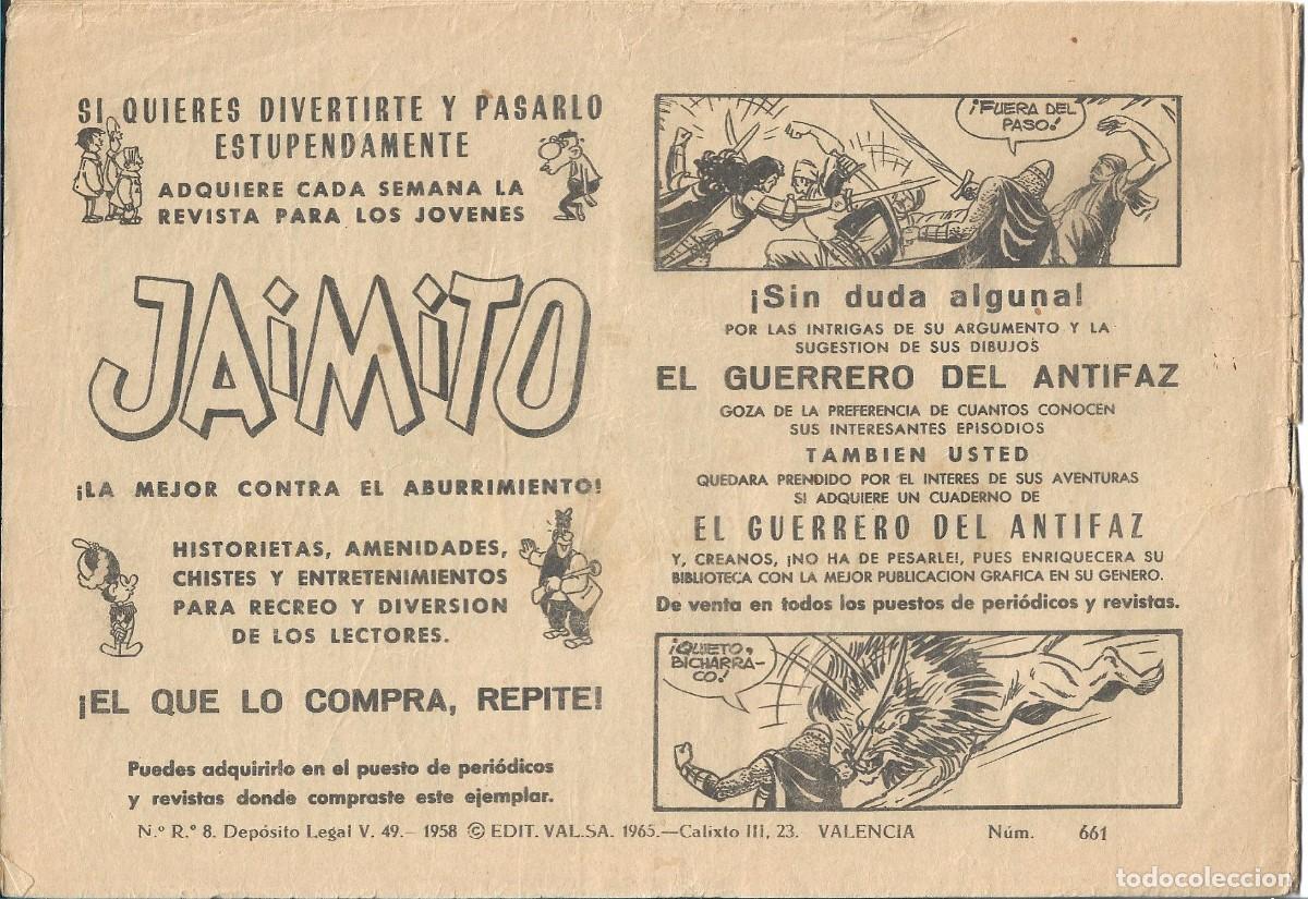 Tebeos: ROBERTO ALCAZAR ORIGINAL - NUM 661 - Foto 2