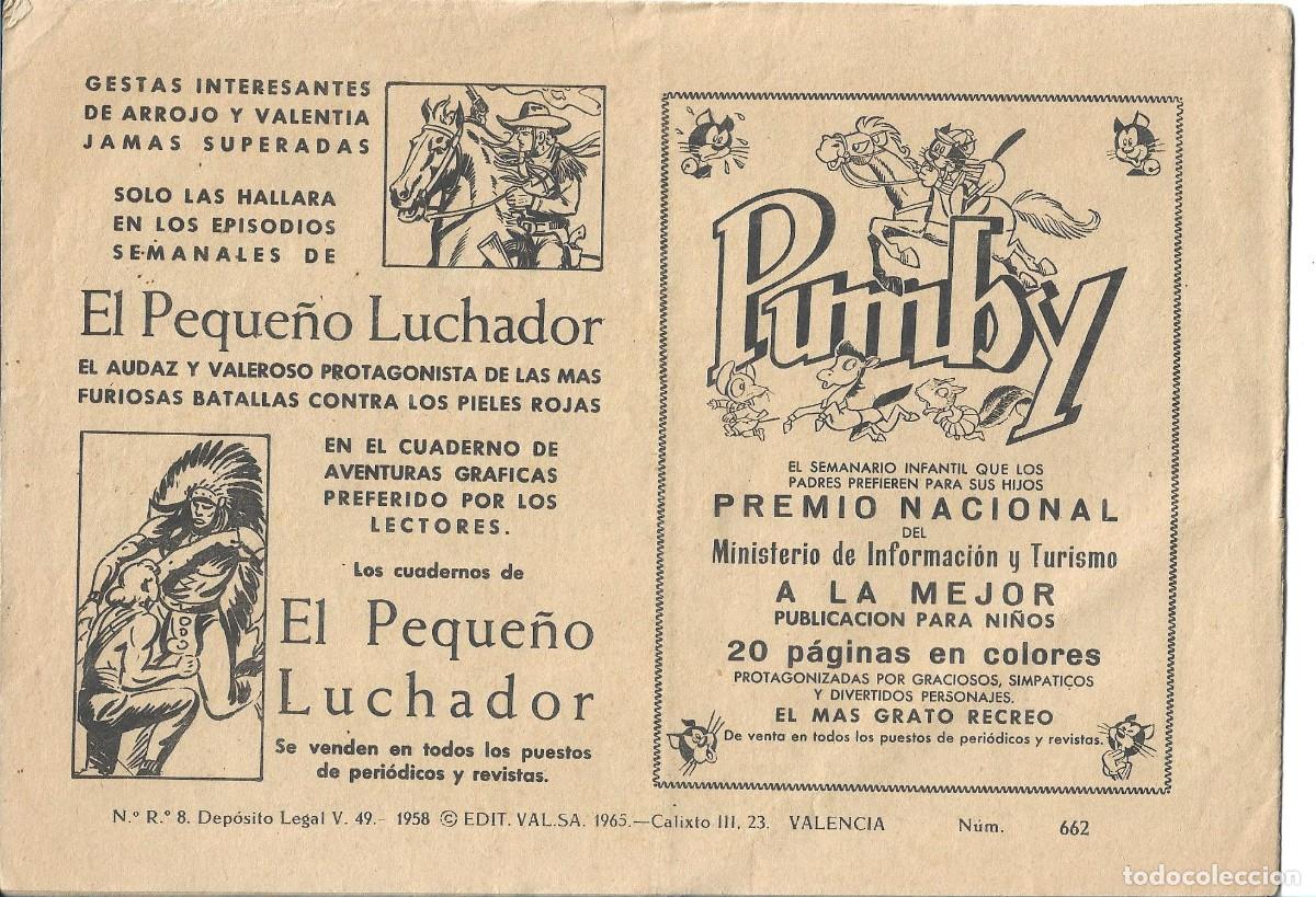 Tebeos: ROBERTO ALCAZAR ORIGINAL - NUM 662 - Foto 2