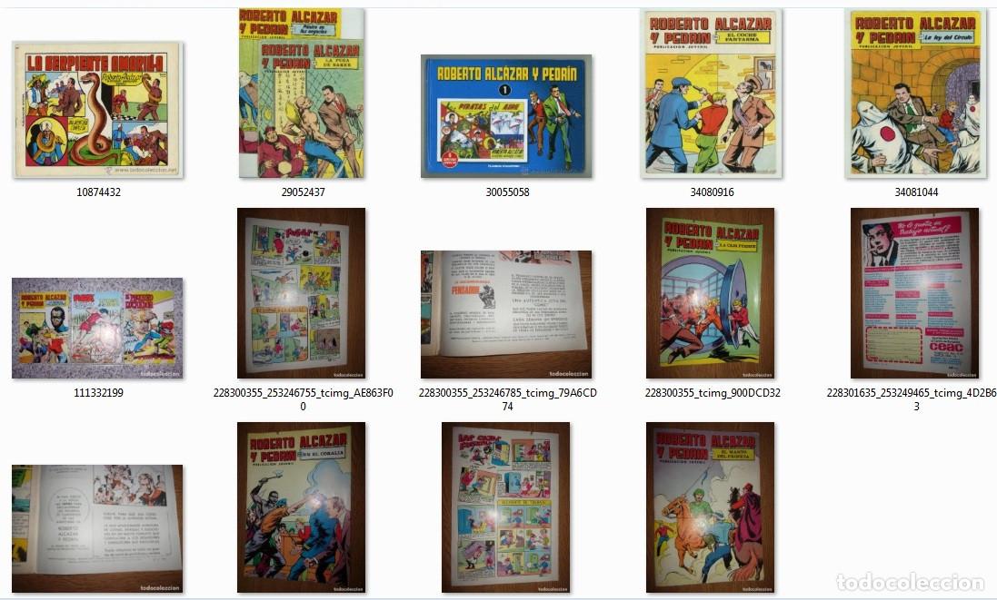 Comics: ROBERTO ALCAZAR Y PEDRIN - LOTE VARIADO.