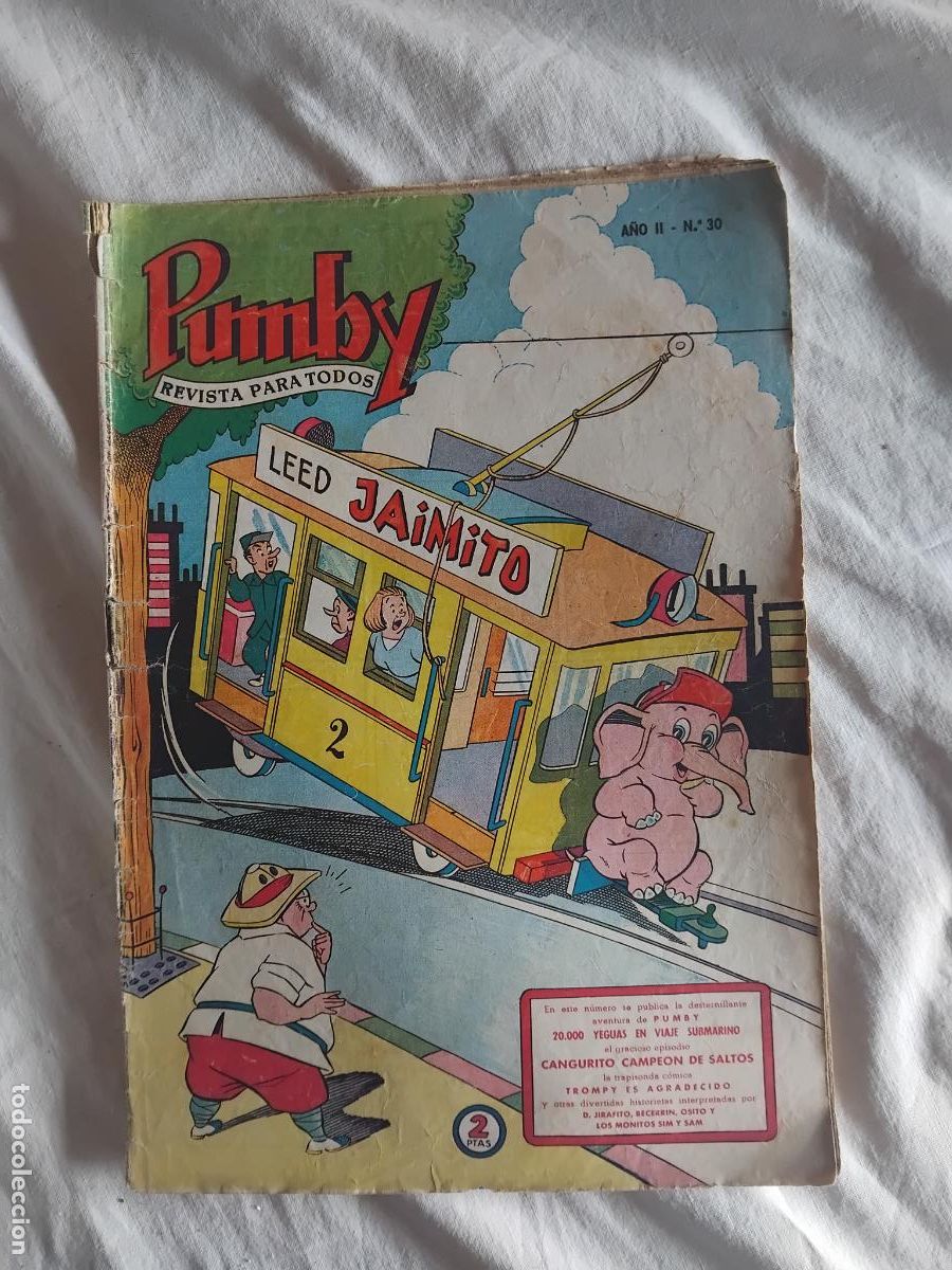 Tebeos: PUMBY N&ordm; 30. EDITORA VALENCIANA. ORIGINAL.