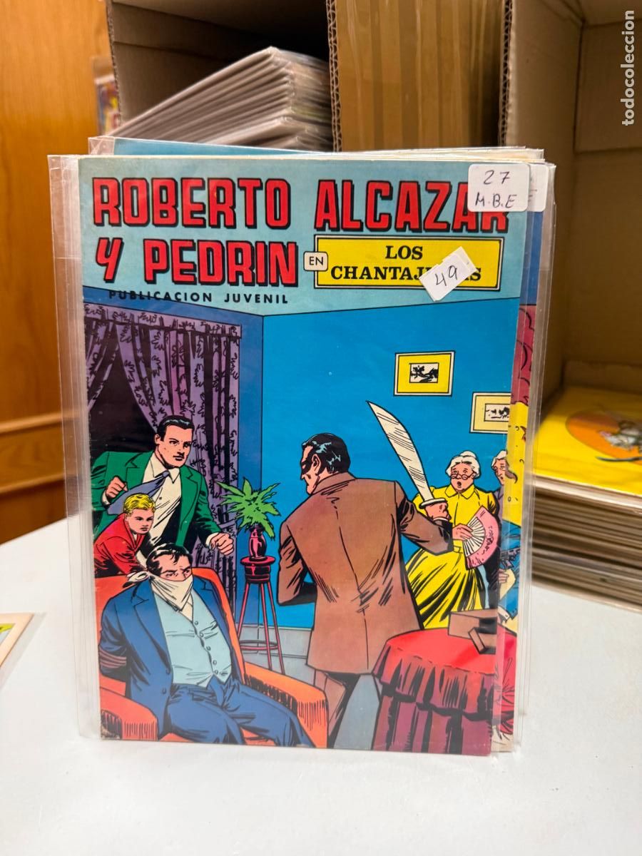 BDs: ROBERTO ALCAZAR Y PEDRIN EDITORIAL VALENCIANA NUMERO 27