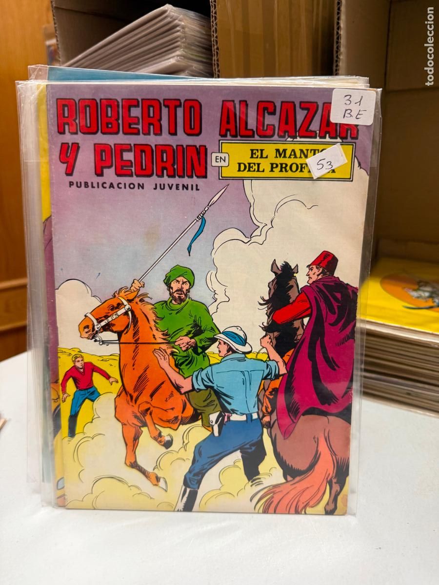 Tebeos: ROBERTO ALCAZAR Y PEDRIN EDITORIAL VALENCIANA NUMERO 31