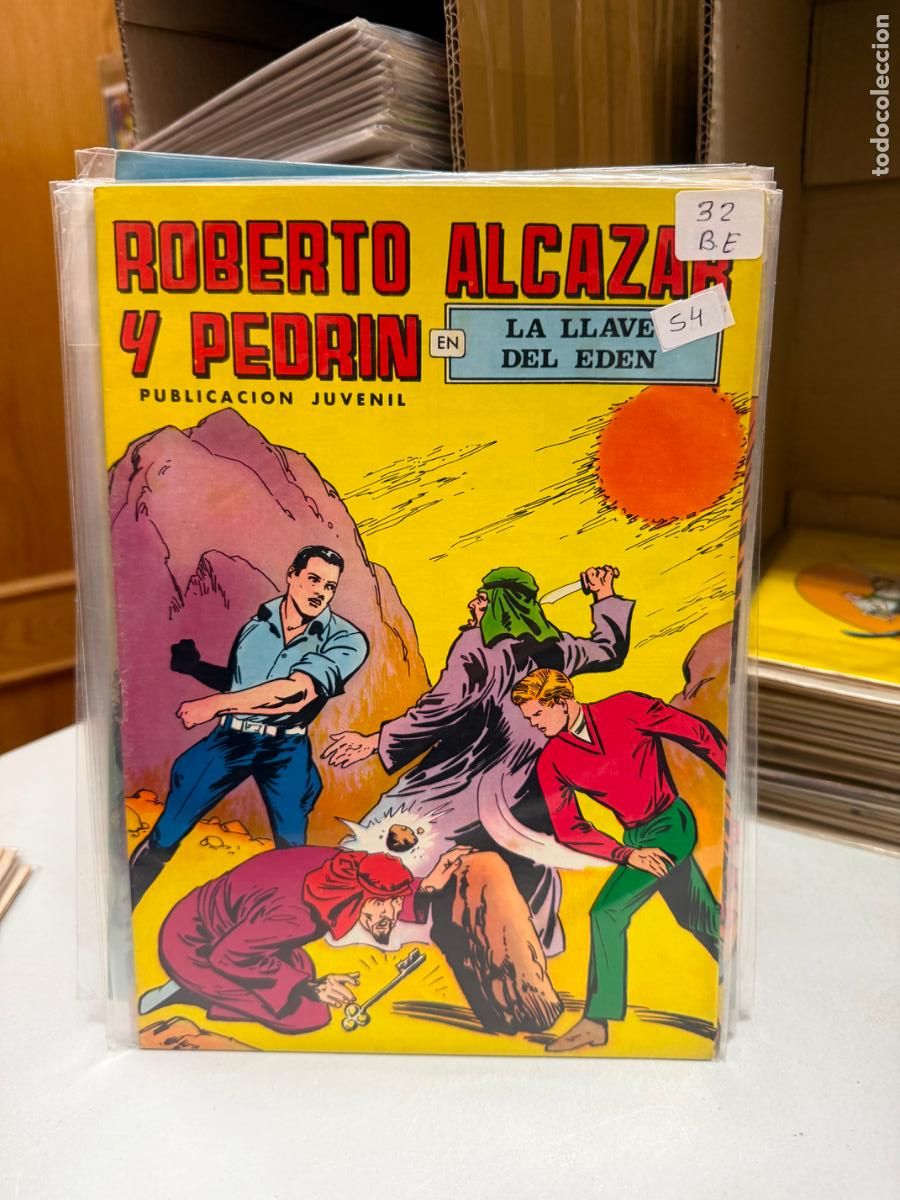 Tebeos: ROBERTO ALCAZAR Y PEDRIN EDITORIAL VALENCIANA NUMERO 32