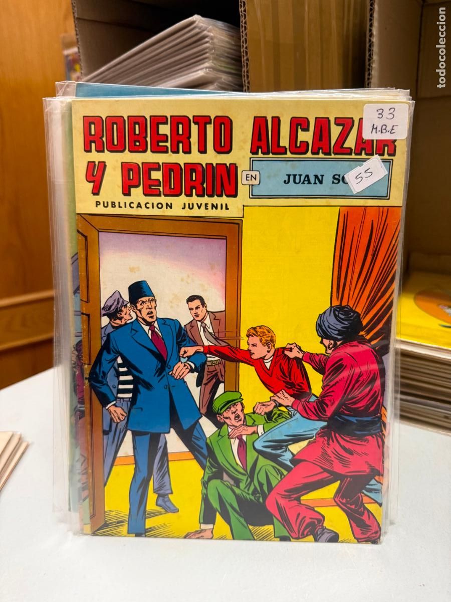 Tebeos: ROBERTO ALCAZAR Y PEDRIN EDITORIAL VALENCIANA NUMERO 33