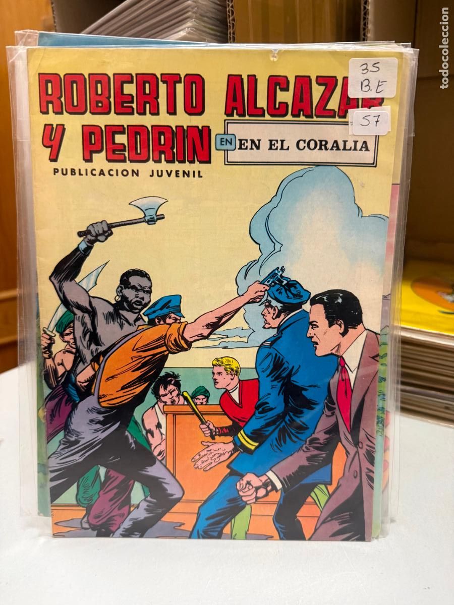BDs: ROBERTO ALCAZAR Y PEDRIN EDITORIAL VALENCIANA NUMERO 35