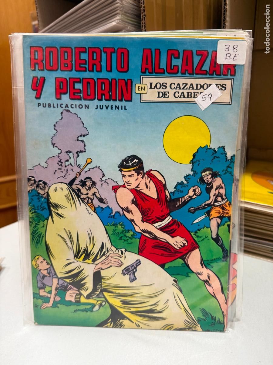 Tebeos: ROBERTO ALCAZAR Y PEDRIN EDITORIAL VALENCIANA NUMERO 38