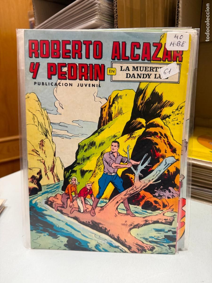 Tebeos: ROBERTO ALCAZAR Y PEDRIN EDITORIAL VALENCIANA NUMERO 40