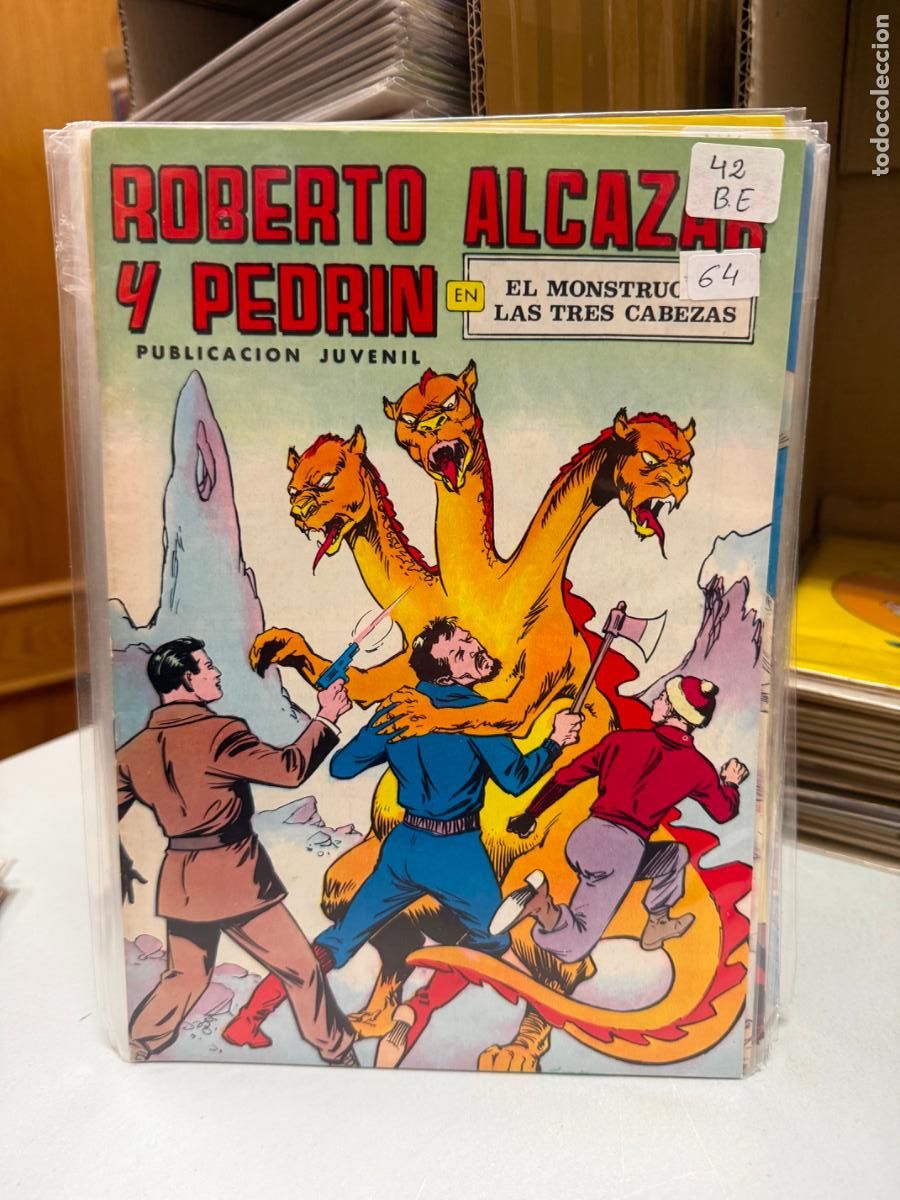 Tebeos: ROBERTO ALCAZAR Y PEDRIN EDITORIAL VALENCIANA NUMERO 42