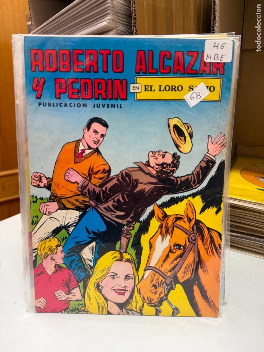 Tebeos: ROBERTO ALCAZAR Y PEDRIN EDITORIAL VALENCIANA NUMERO 46