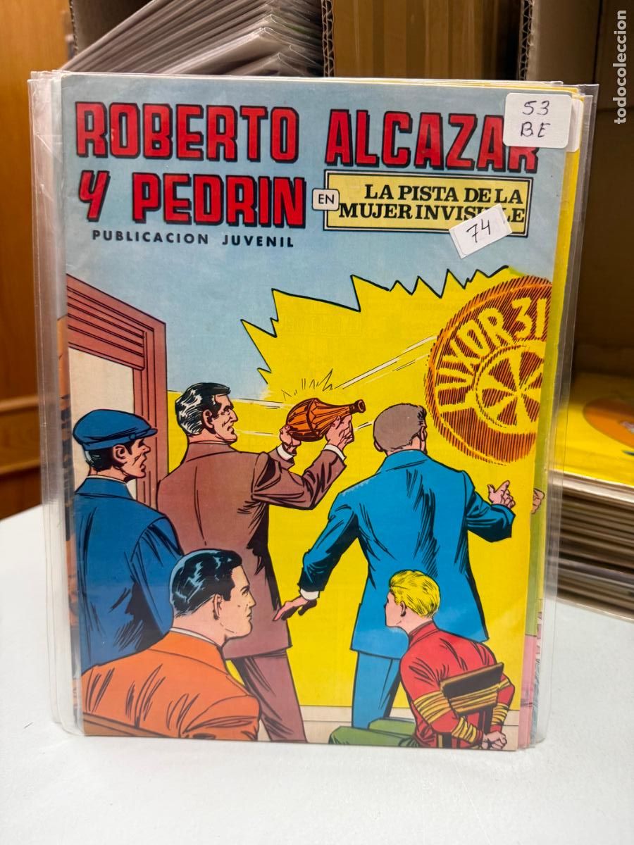 Tebeos: ROBERTO ALCAZAR Y PEDRIN EDITORIAL VALENCIANA NUMERO 53