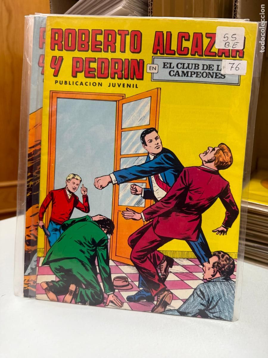 Tebeos: ROBERTO ALCAZAR Y PEDRIN EDITORIAL VALENCIANA NUMERO 55