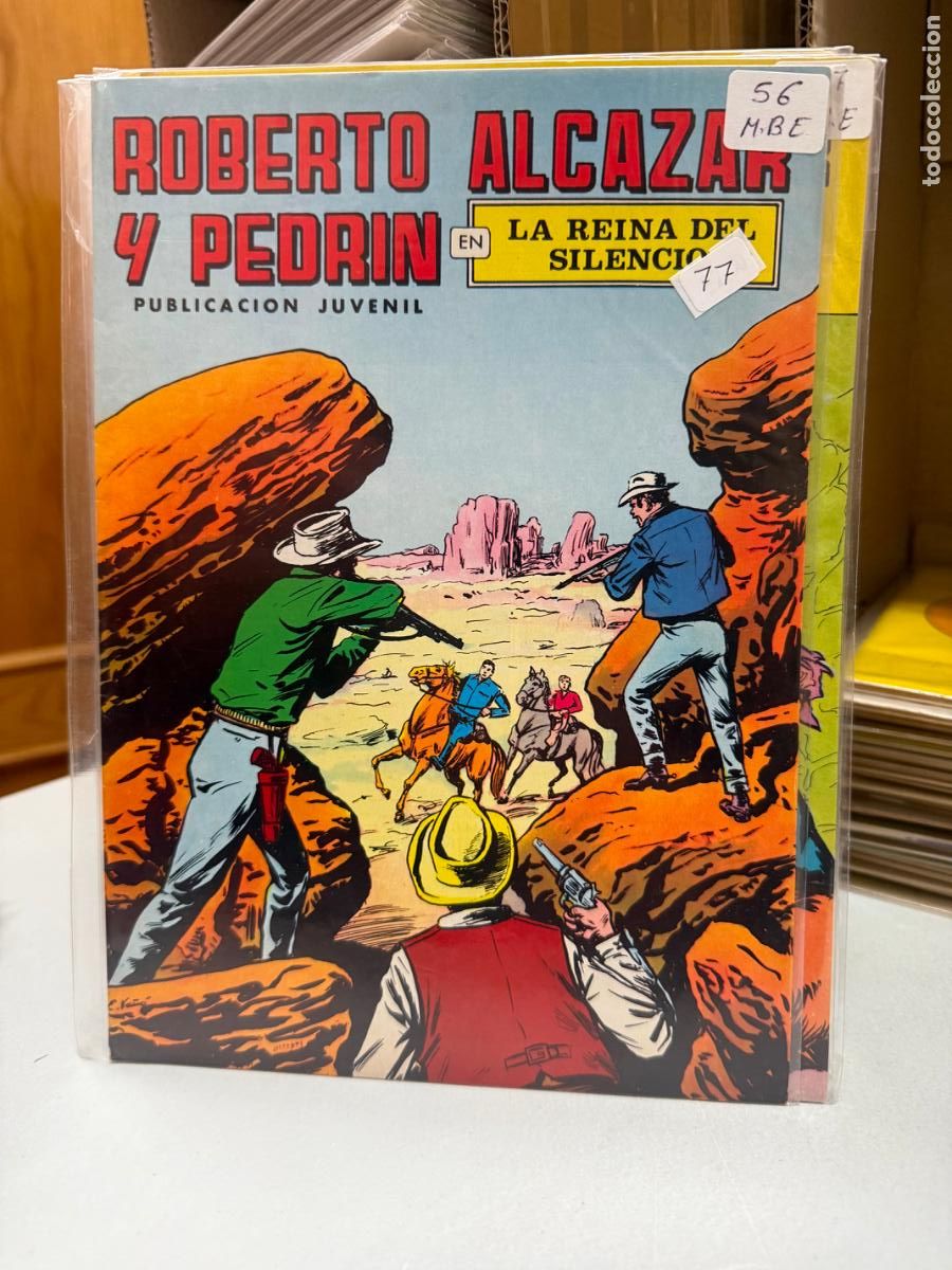 Tebeos: ROBERTO ALCAZAR Y PEDRIN EDITORIAL VALENCIANA NUMERO 56