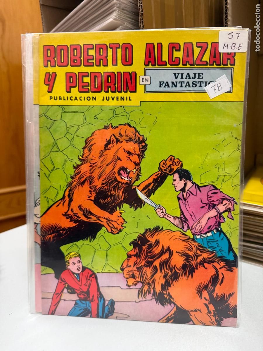 Tebeos: ROBERTO ALCAZAR Y PEDRIN EDITORIAL VALENCIANA NUMERO 57
