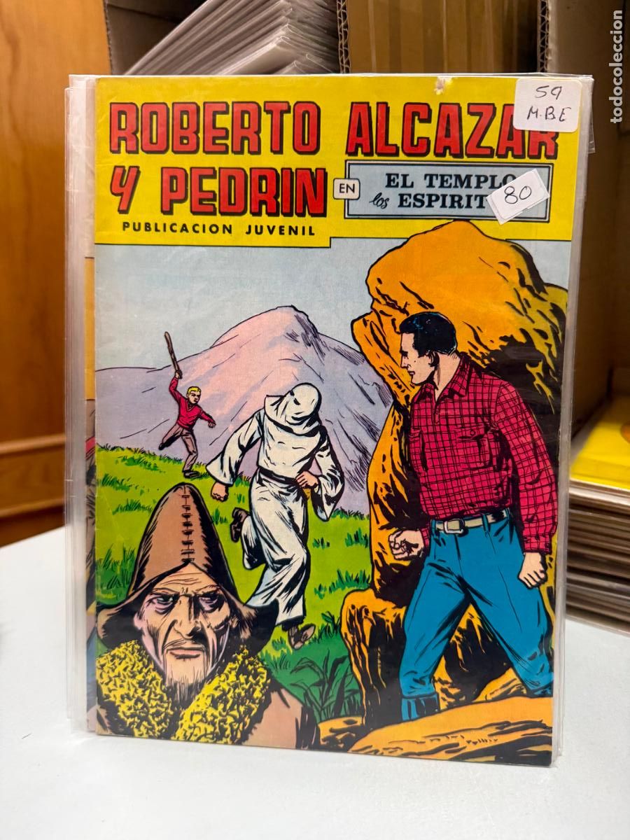 Tebeos: ROBERTO ALCAZAR Y PEDRIN EDITORIAL VALENCIANA NUMERO 59