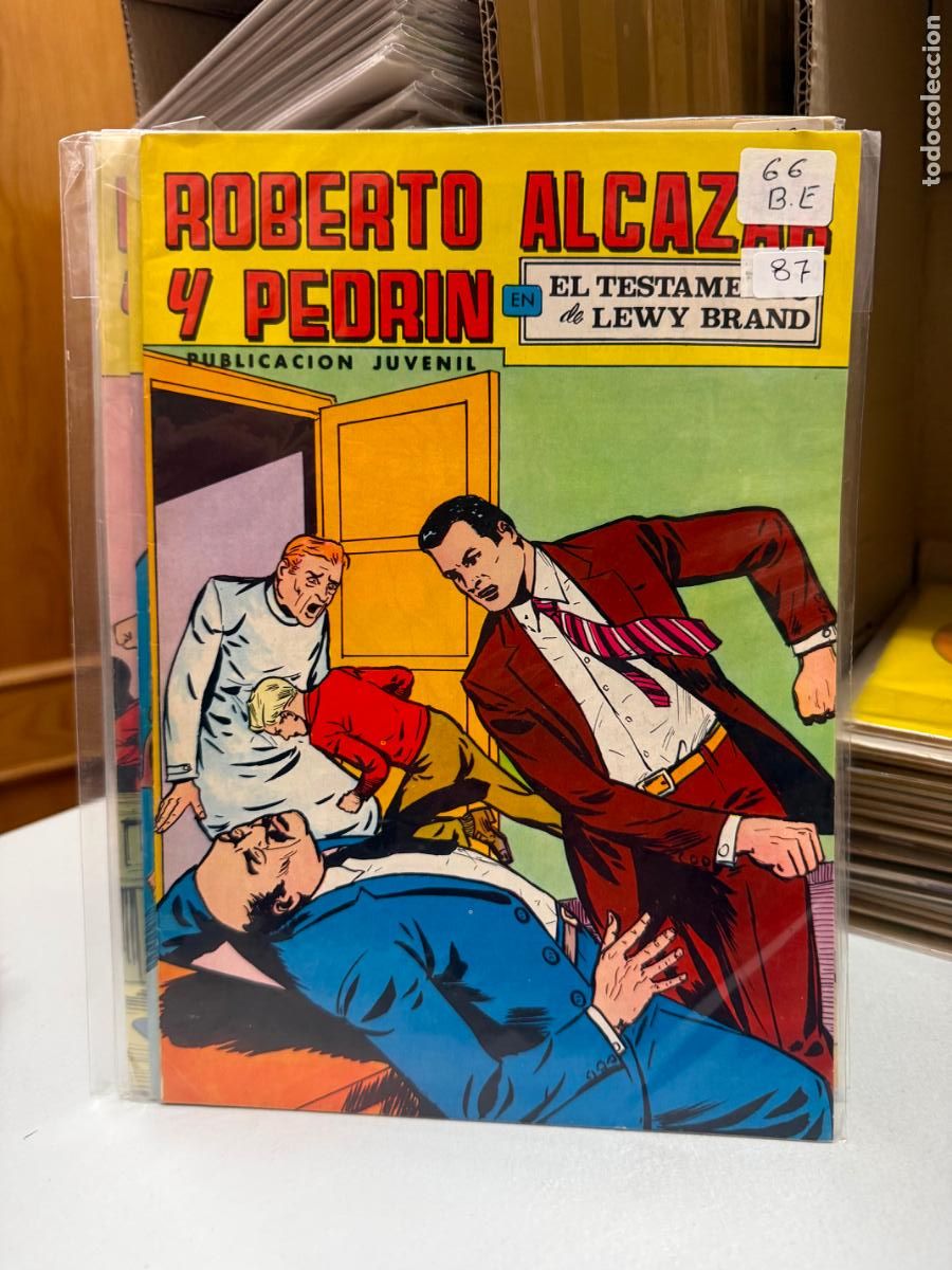 Tebeos: ROBERTO ALCAZAR Y PEDRIN EDITORIAL VALENCIANA NUMERO 66