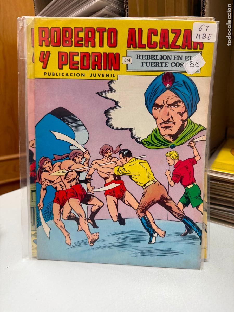 Tebeos: ROBERTO ALCAZAR Y PEDRIN EDITORIAL VALENCIANA NUMERO 67