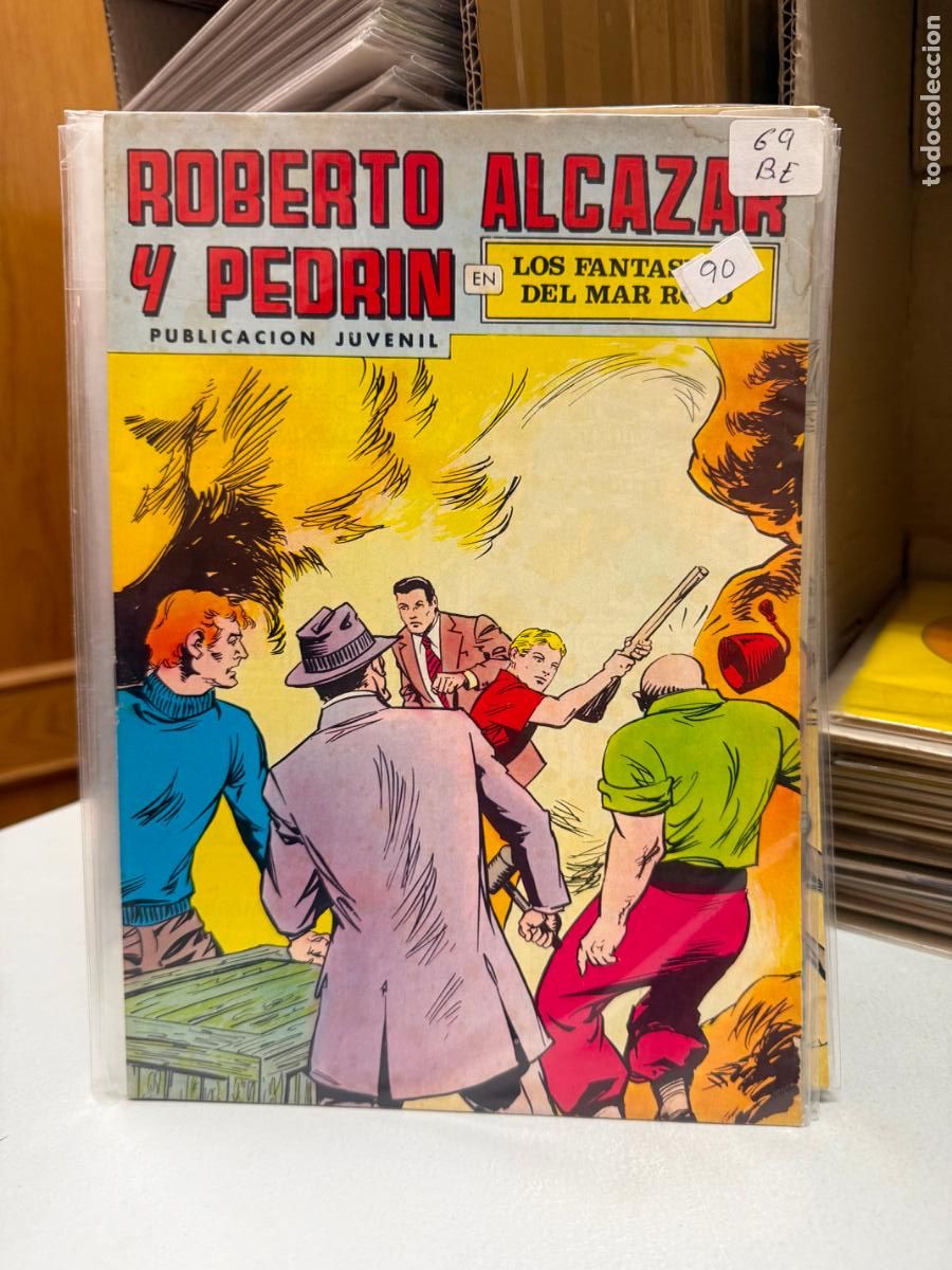 Tebeos: ROBERTO ALCAZAR Y PEDRIN EDITORIAL VALENCIANA NUMERO 69
