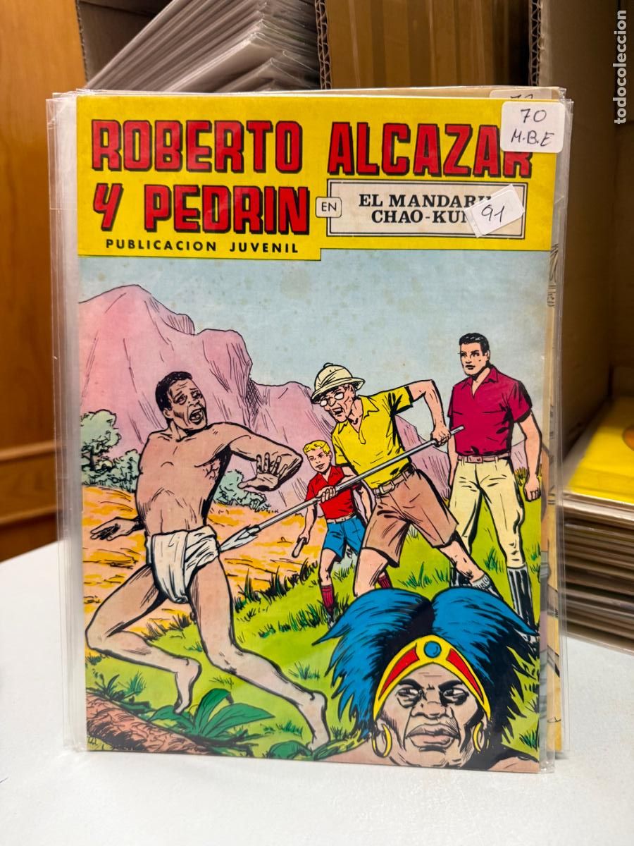 Tebeos: ROBERTO ALCAZAR Y PEDRIN EDITORIAL VALENCIANA NUMERO 70