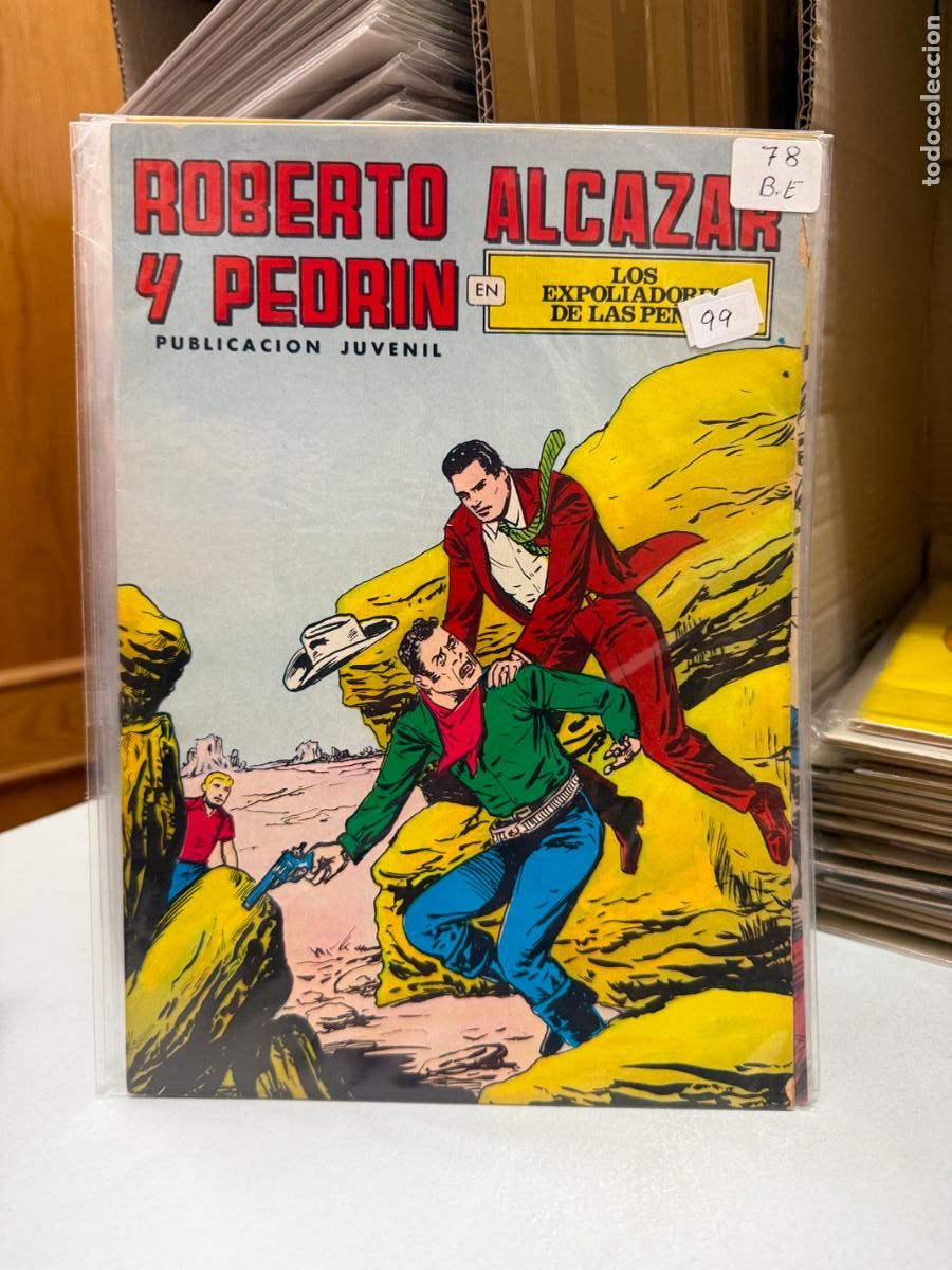 Tebeos: ROBERTO ALCAZAR Y PEDRIN EDITORIAL VALENCIANA NUMERO 78