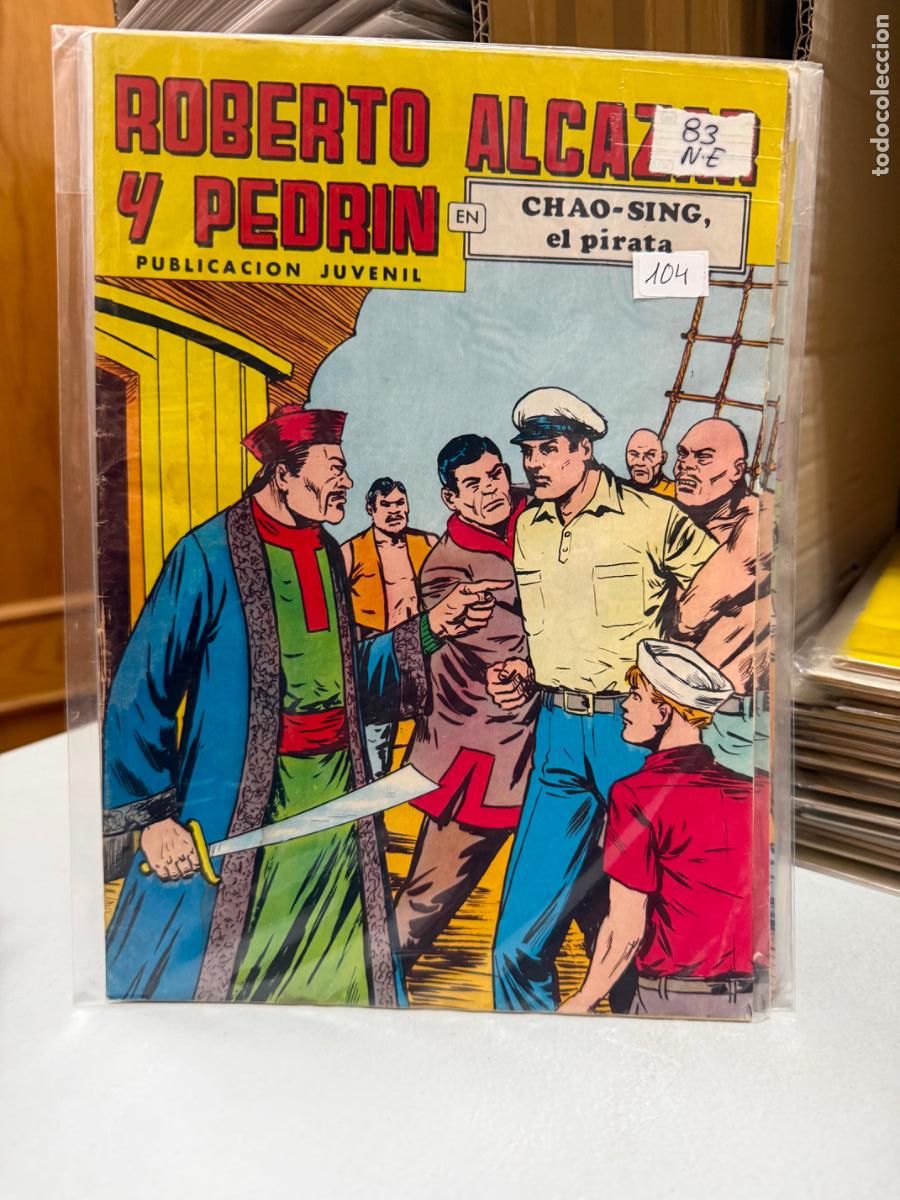 Tebeos: ROBERTO ALCAZAR Y PEDRIN EDITORIAL VALENCIANA NUMERO 83