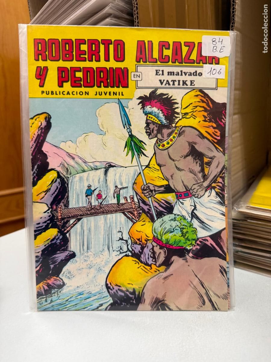 Tebeos: ROBERTO ALCAZAR Y PEDRIN EDITORIAL VALENCIANA NUMERO 84