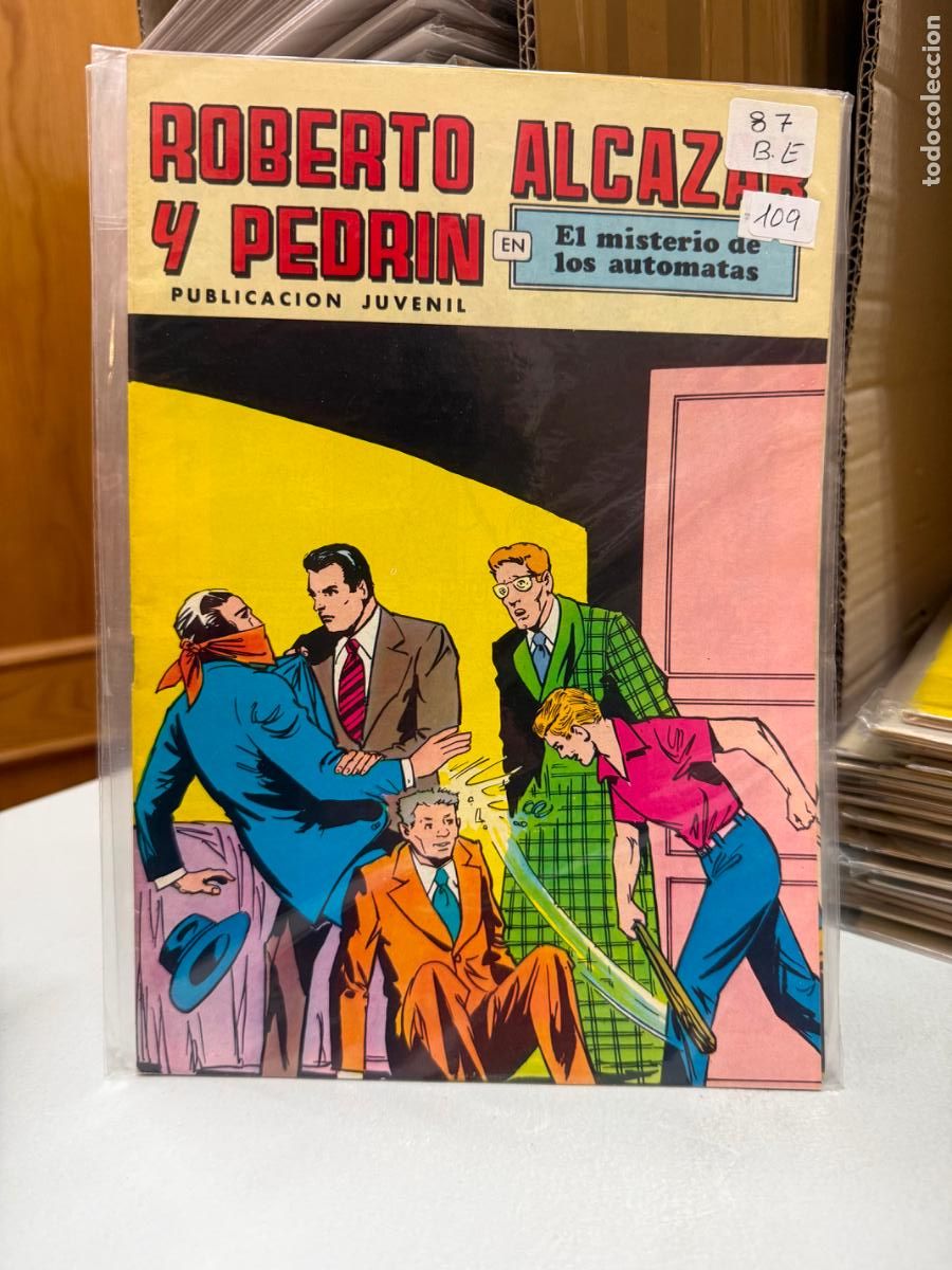 Tebeos: ROBERTO ALCAZAR Y PEDRIN EDITORIAL VALENCIANA NUMERO 87