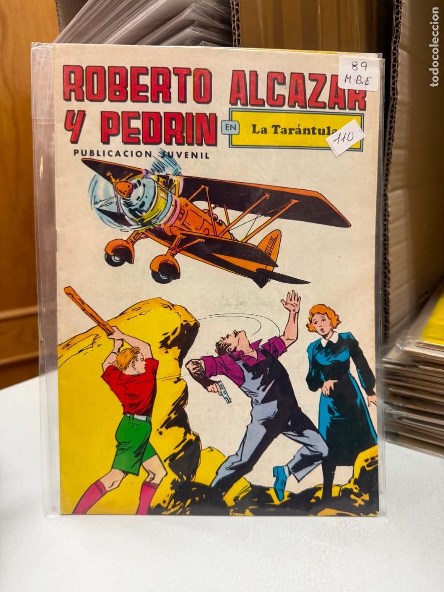 Tebeos: ROBERTO ALCAZAR Y PEDRIN EDITORIAL VALENCIANA NUMERO 89