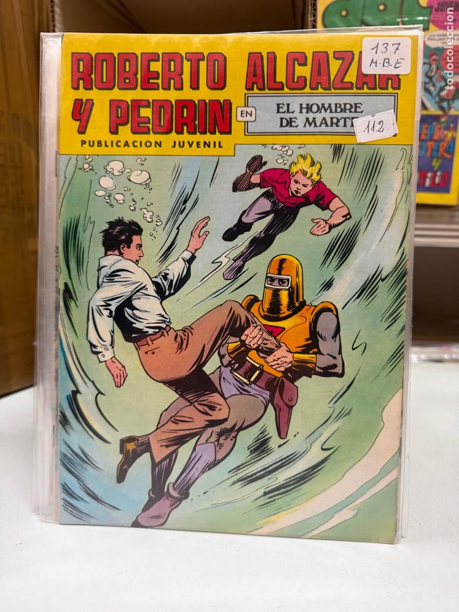 Tebeos: ROBERTO ALCAZAR Y PEDRIN EDITORIAL VALENCIANA NUMERO 137