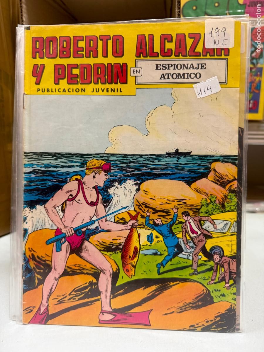 Tebeos: ROBERTO ALCAZAR Y PEDRIN EDITORIAL VALENCIANA NUMERO 199