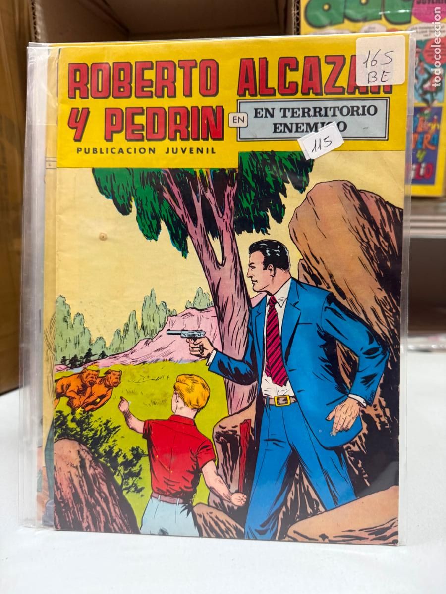 Tebeos: ROBERTO ALCAZAR Y PEDRIN EDITORIAL VALENCIANA NUMERO 165