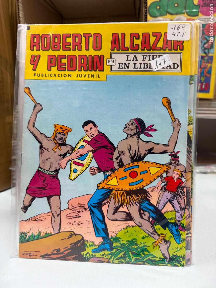 Tebeos: ROBERTO ALCAZAR Y PEDRIN EDITORIAL VALENCIANA NUMERO 168
