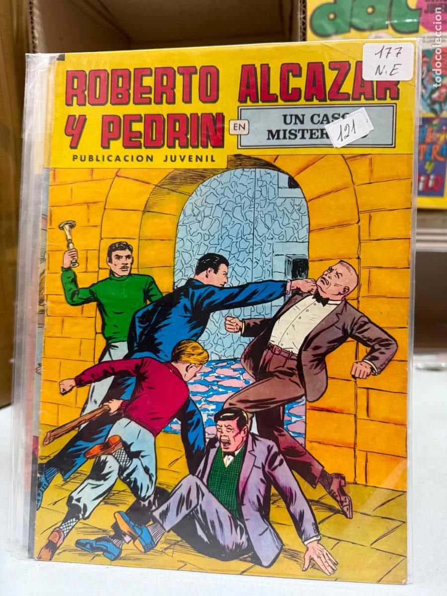 Tebeos: ROBERTO ALCAZAR Y PEDRIN EDITORIAL VALENCIANA NUMERO 177