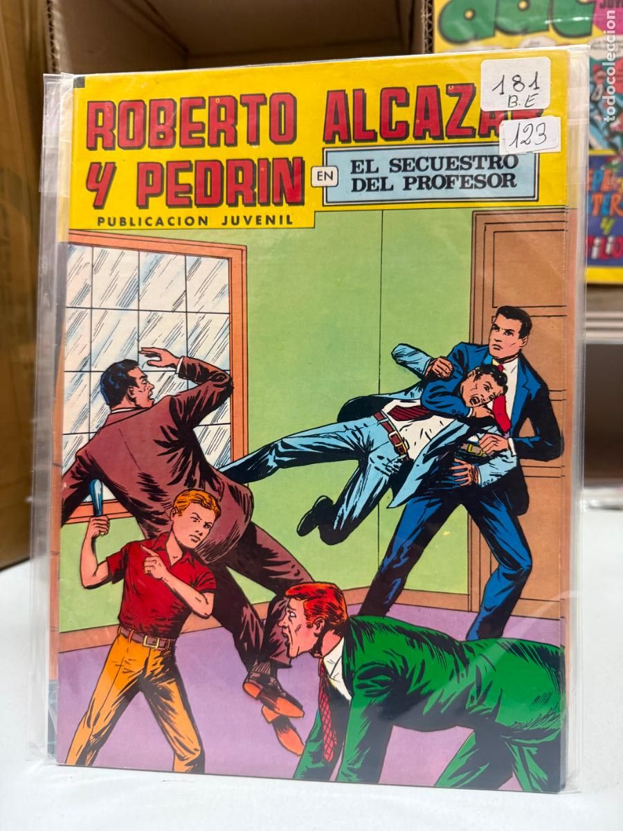 Tebeos: ROBERTO ALCAZAR Y PEDRIN EDITORIAL VALENCIANA NUMERO 181
