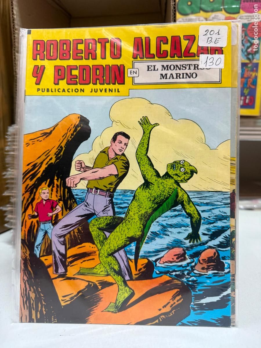Tebeos: ROBERTO ALCAZAR Y PEDRIN EDITORIAL VALENCIANA NUMERO 201