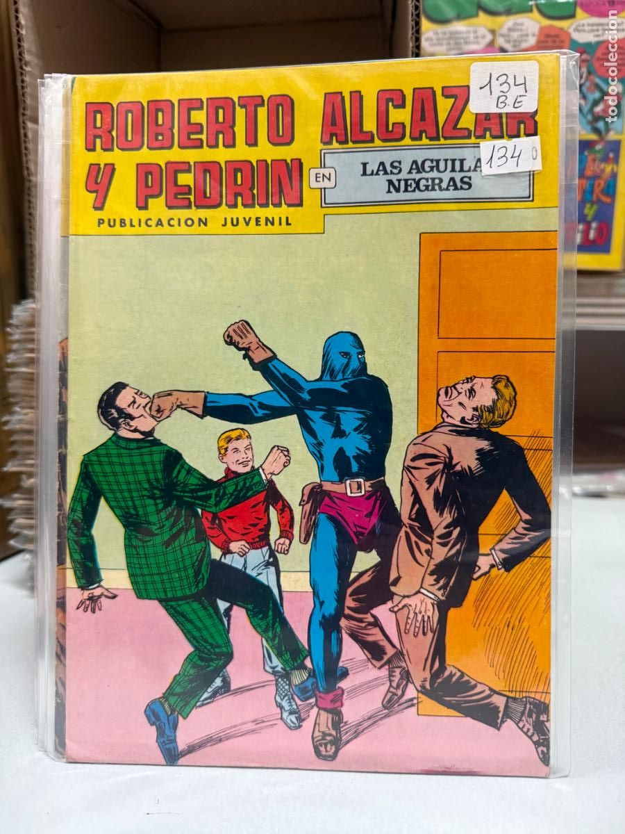 Tebeos: ROBERTO ALCAZAR Y PEDRIN EDITORIAL VALENCIANA NUMERO 134