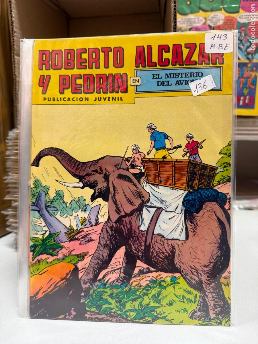 Tebeos: ROBERTO ALCAZAR Y PEDRIN EDITORIAL VALENCIANA NUMERO 143