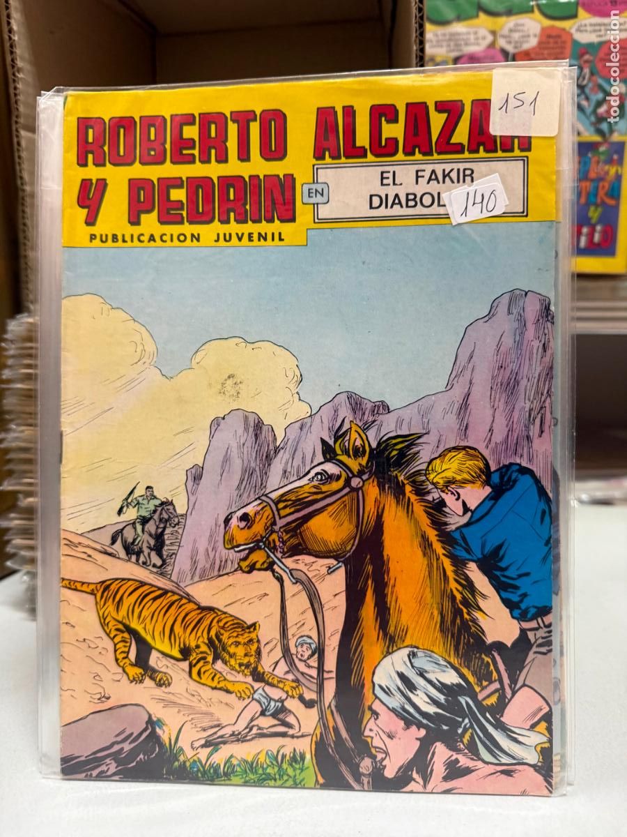 Tebeos: ROBERTO ALCAZAR Y PEDRIN EDITORIAL VALENCIANA NUMERO 151