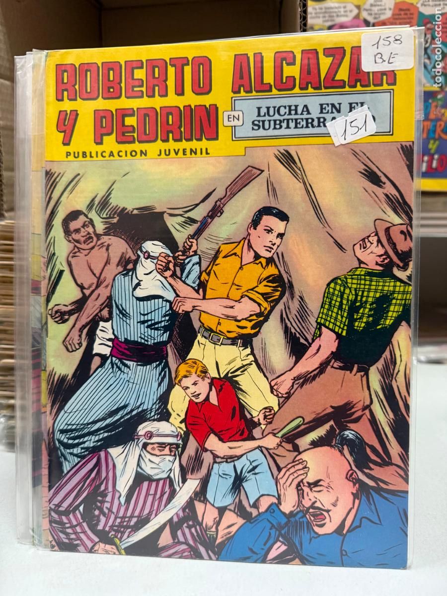 Livros de Banda Desenhada: ROBERTO ALCAZAR Y PEDRIN EDITORIAL VALENCIANA NUMERO 158