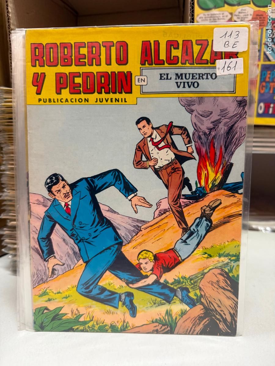 Tebeos: ROBERTO ALCAZAR Y PEDRIN EDITORIAL VALENCIANA NUMERO 113