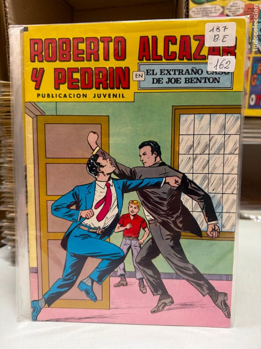 Tebeos: ROBERTO ALCAZAR Y PEDRIN EDITORIAL VALENCIANA NUMERO 187