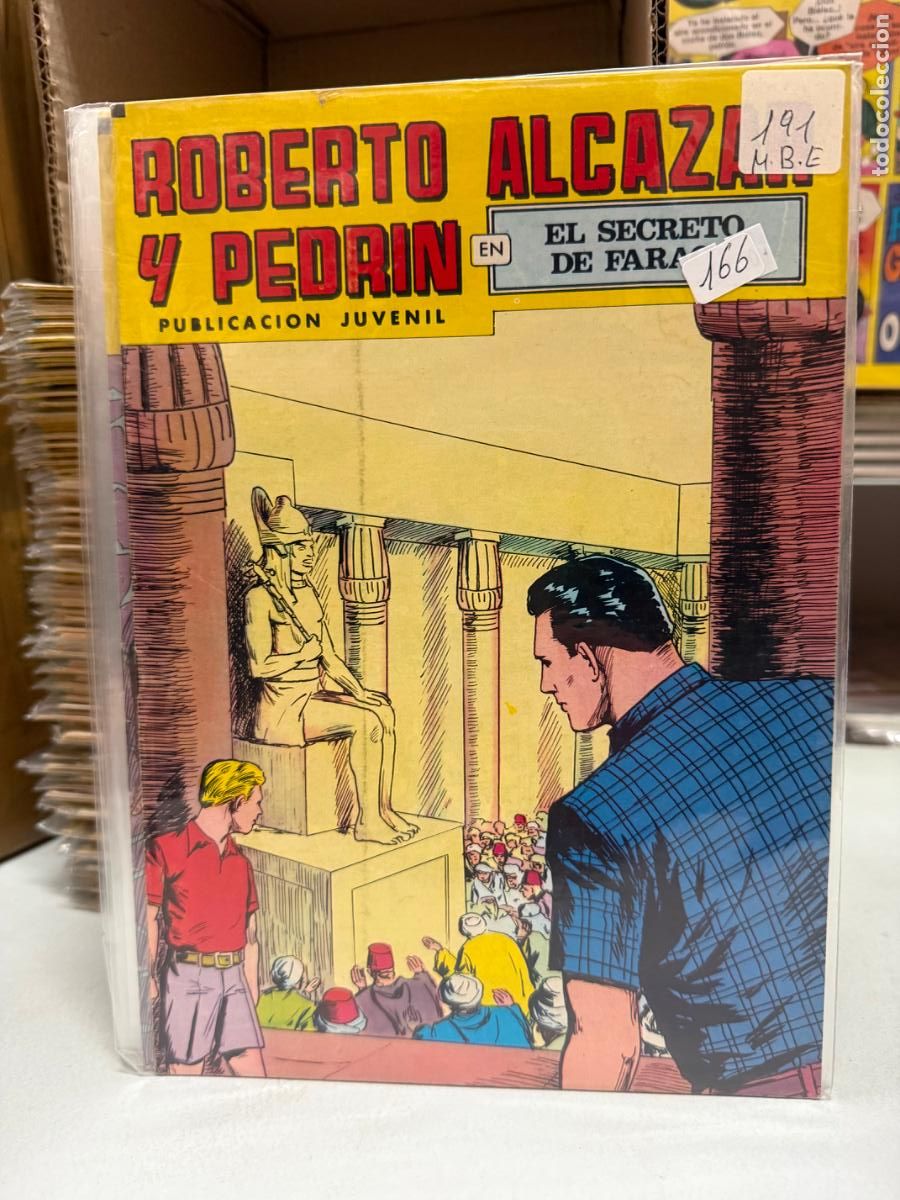 Tebeos: ROBERTO ALCAZAR Y PEDRIN EDITORIAL VALENCIANA NUMERO 191