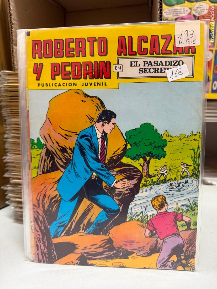 Tebeos: ROBERTO ALCAZAR Y PEDRIN EDITORIAL VALENCIANA NUMERO 193