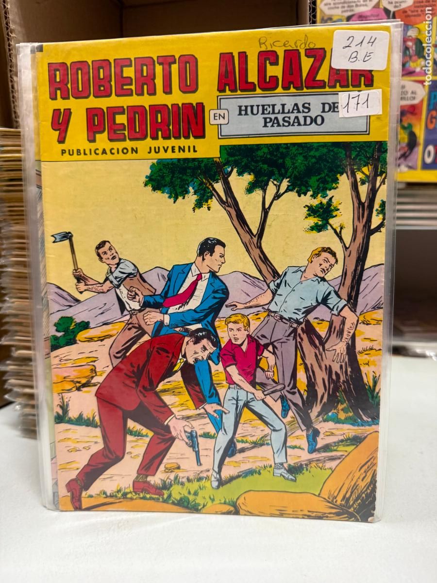 Tebeos: ROBERTO ALCAZAR Y PEDRIN EDITORIAL VALENCIANA NUMERO 214