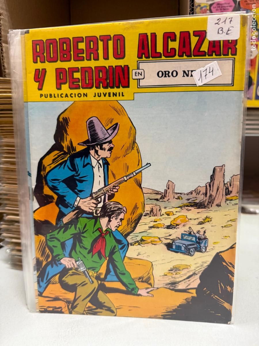 Tebeos: ROBERTO ALCAZAR Y PEDRIN EDITORIAL VALENCIANA NUMERO 217