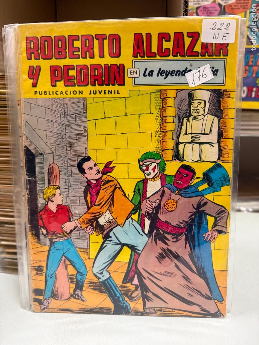 Tebeos: ROBERTO ALCAZAR Y PEDRIN EDITORIAL VALENCIANA NUMERO 222